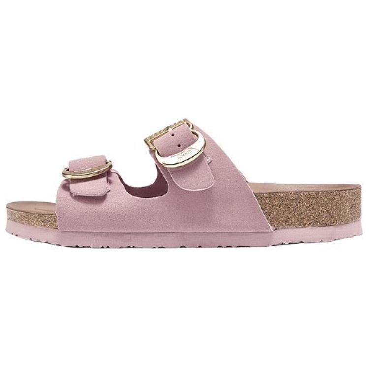 Женские сандалии-шлепанцы Skechers Cali Comfortable Anti-Friction Nude-Pink 163653-BLSH