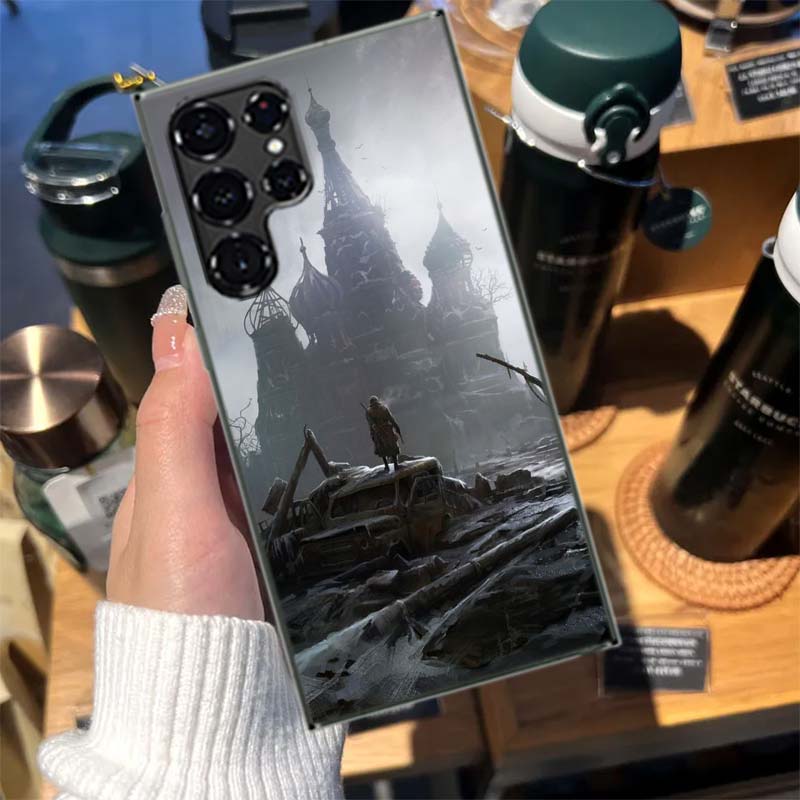 Metro 2033 Cases Phone Case for Samsung Galaxy S26 Ultra S25 Edge S24 S23 FE S21 Plus S20 S22 Cover TPU Capa Shell Shockproof Pa
