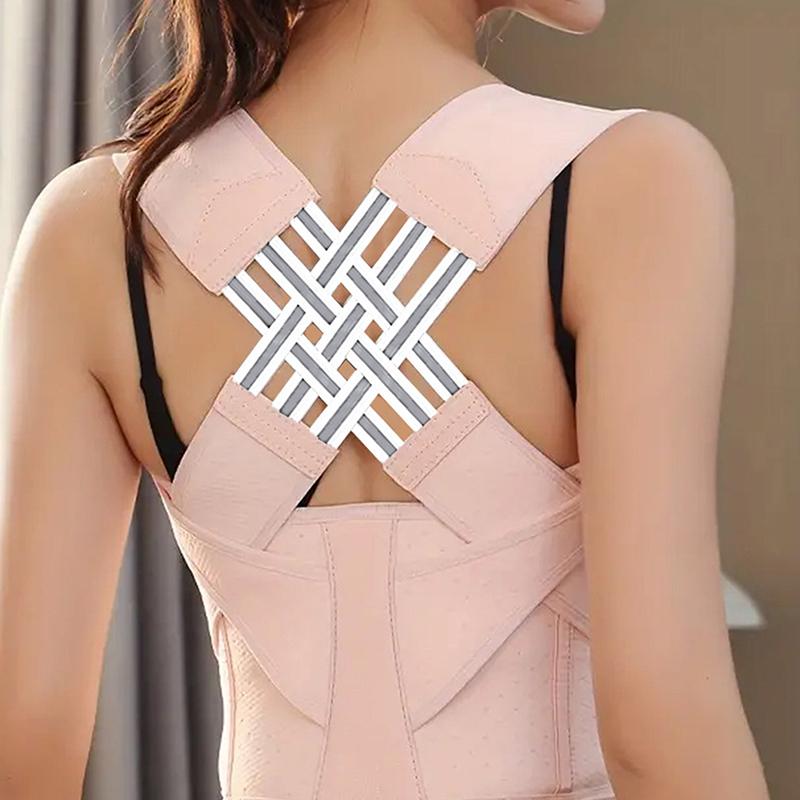 Unisex Invisible Posture Corrector: Breathable Back and Lumbar Support