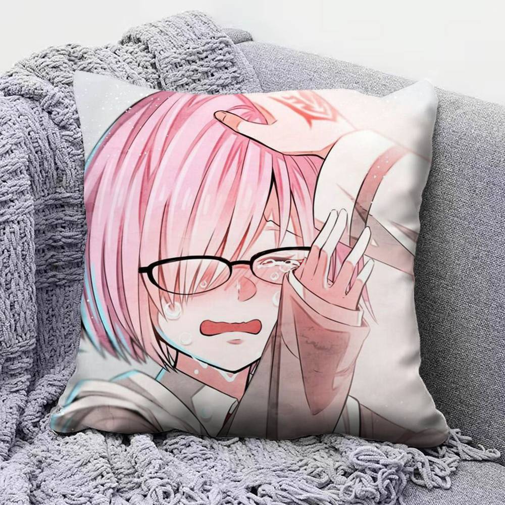 Mashu Kyrielight Fate Grand Order Pillow Covers, Home Sofa Cushion Covers And Aecorative Custom