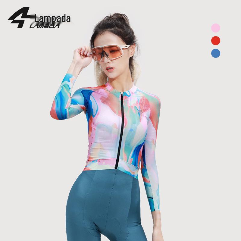 

Dunhuang Style Women s Long Sleeve Cycling Jersey - Spring/Autumn - Dream Color L