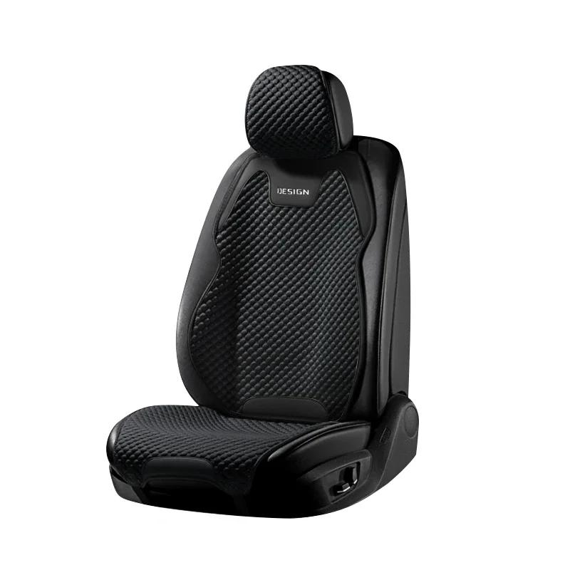 

Подушка на сиденье автомобиля для четырех сезонов Ультратонкий Прохладный Дышащий Чехол на сиденье Летняя Прохладная Подкладка Подкладка на седло black1pc