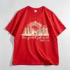 Christmas Unisex Cotton T Shirt Watercolor Nativity Scene The Greatest Gift Of All Matthew Verse Graphic Casual Loose Tops