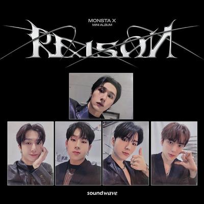 (5pcs Set) Monssta X 12th Mini Album - Reason [Soundwave 1st Photocard]
