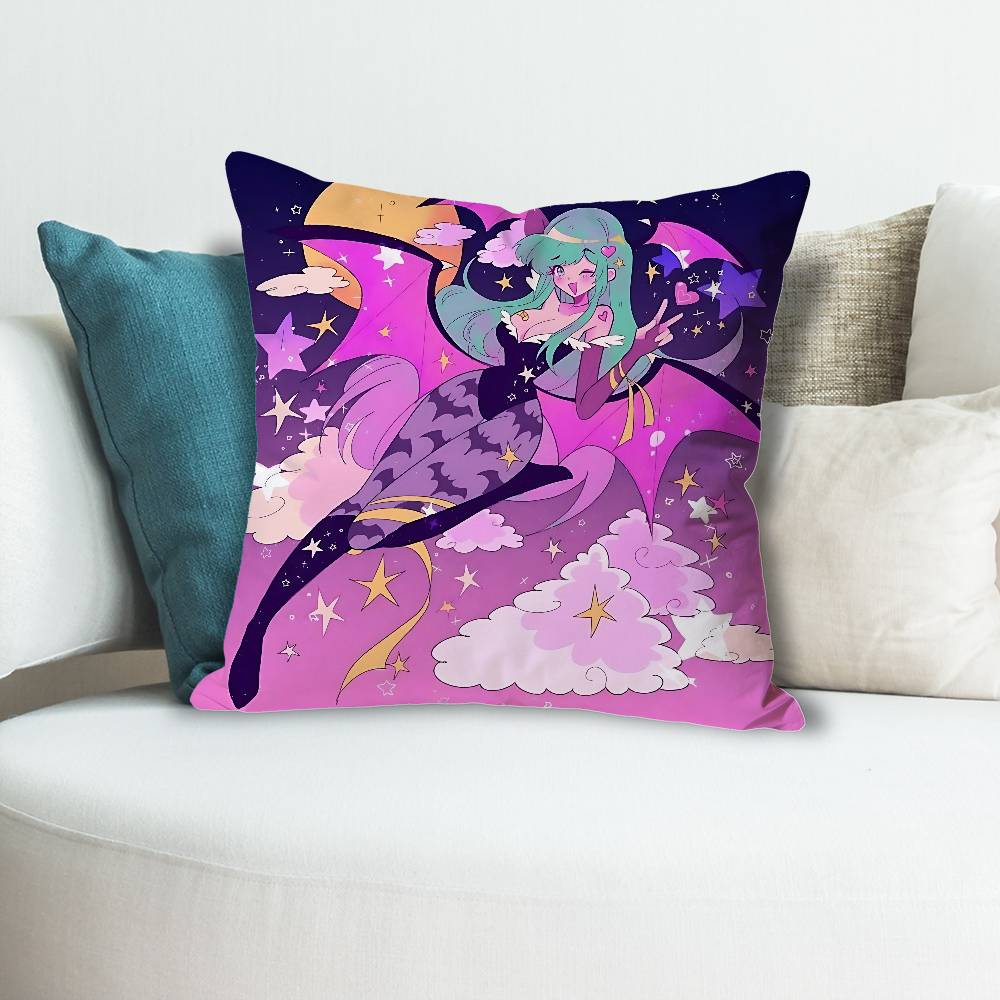 MMorrigan AAenslands Anime Celebrity Merchandise AllMatch Printed Pillow Case Sofa Car Office Room Decoration Protector