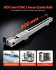 Linear Guide Rail, Belt Drive, CNC Linear Motion Stage Actuator, with Nema34 Stepper Motor, 600 mm Stroke Work Size, High Speed Motorized, for