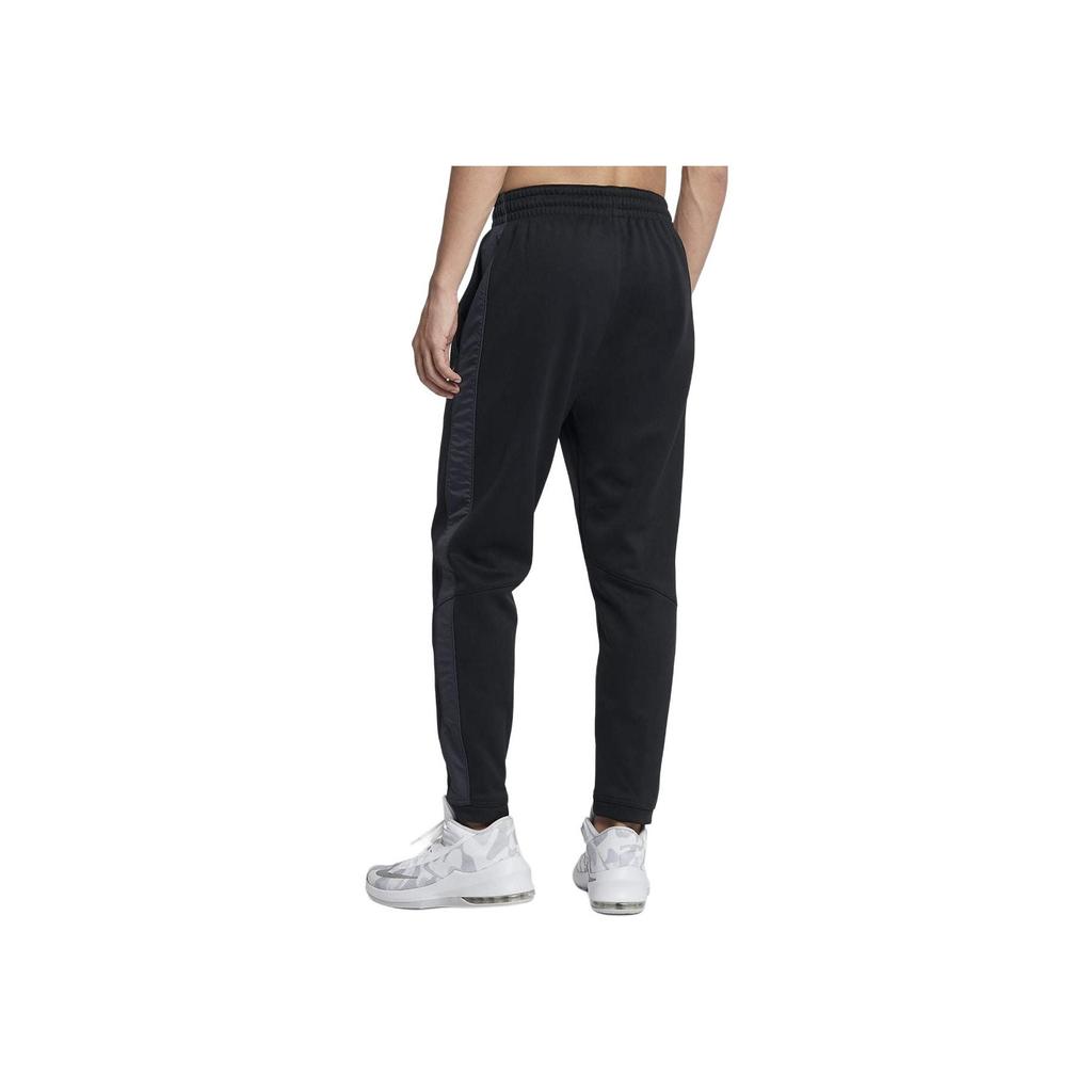 Nike Therma Fleece Drawstring Basketball Pants Men Bottoms Black 926468-010