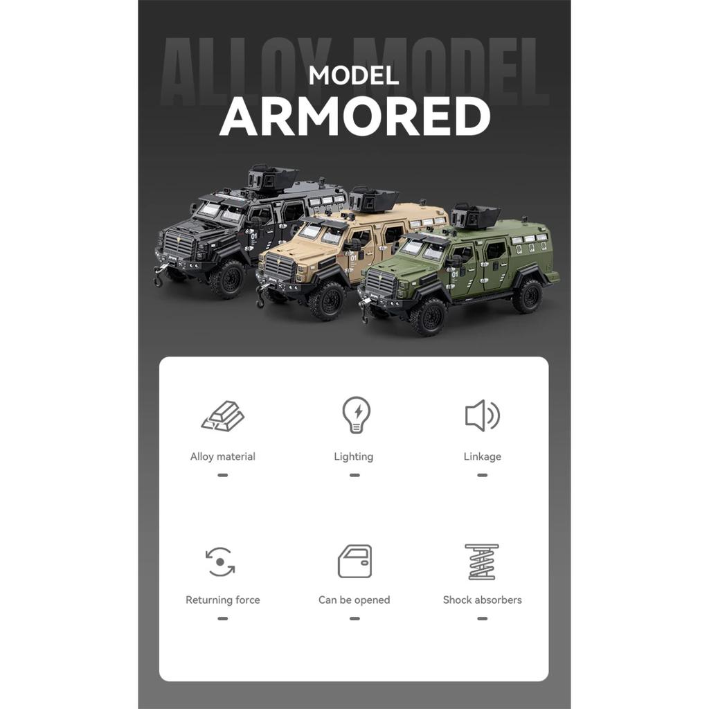 1/32 Ford F-550 Strengthened 4*4 Off Road Special Vehicles Alloy Diecast Model Car Decoration Hobbies Collection Holiday Present