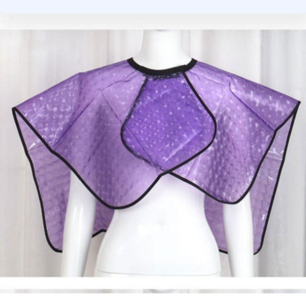 Practical Waterproof Hair Salon Shawl Reusable Adjustable Haircut Cape Hairdressing Accessory Perm Baking Oil Cape Dyeing Hair