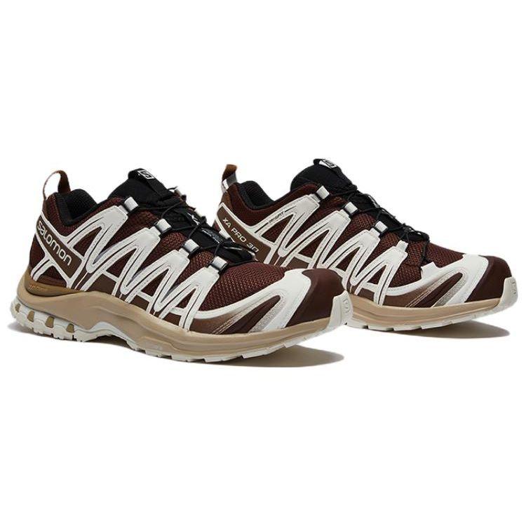 SALOMON XA Pro 3D Mesh Comfortable Low-Top Hiking Shoes Unisex Hiking Shoes Chocolate 471566