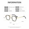 Luxury Tortoiseshell Frame Presbyopia Eyeglasses Steam Punk Reading Glasses Anti Blue Light Eyewear For Vision Frame 0 To +4.0