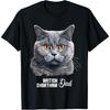 British Shorthair Cat Dad British Shorthair Cat T-Shirt