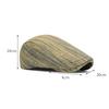 Denim Forward Cap Men Retro Beret Print Painter Cap