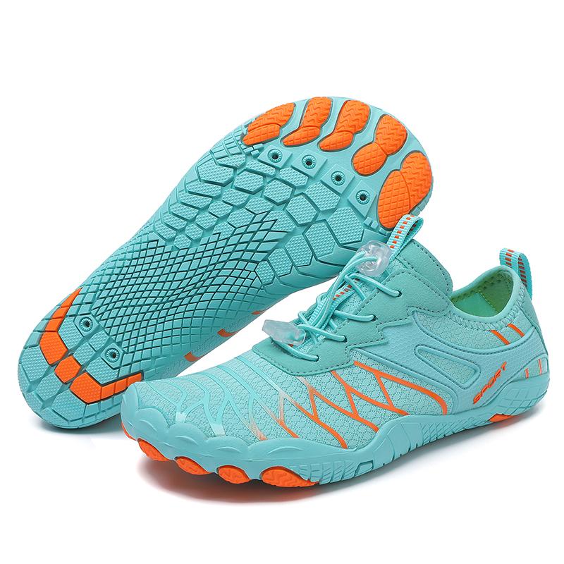 Quick Dry Beach Wading Sneakers Breathable Unisex Aquatic Sports Shoes Non-slip Water Shoes for Surfing Diving Canyoning