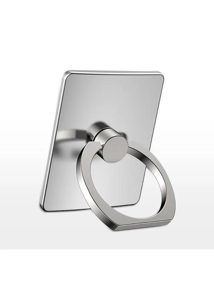 

Creative Metal Phone Holder Back Sticker One Size срібний