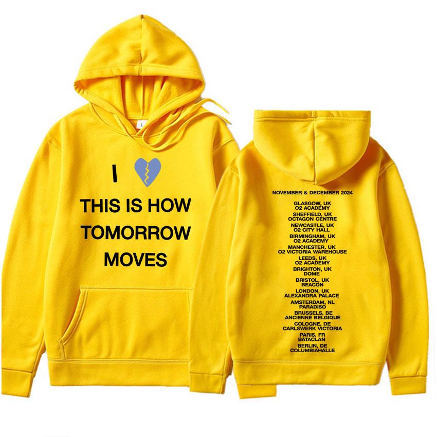 

Beabadoobee Я люблю это Как движется завтра Толстовки Мужская мода Длинные рукава Одежда Y2k Пуловеры Толстовки 3XL