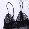 Pcs/Set Women Nightdress Backless Sleeveless Sexy Mesh Lady Nighty for Bedroom
