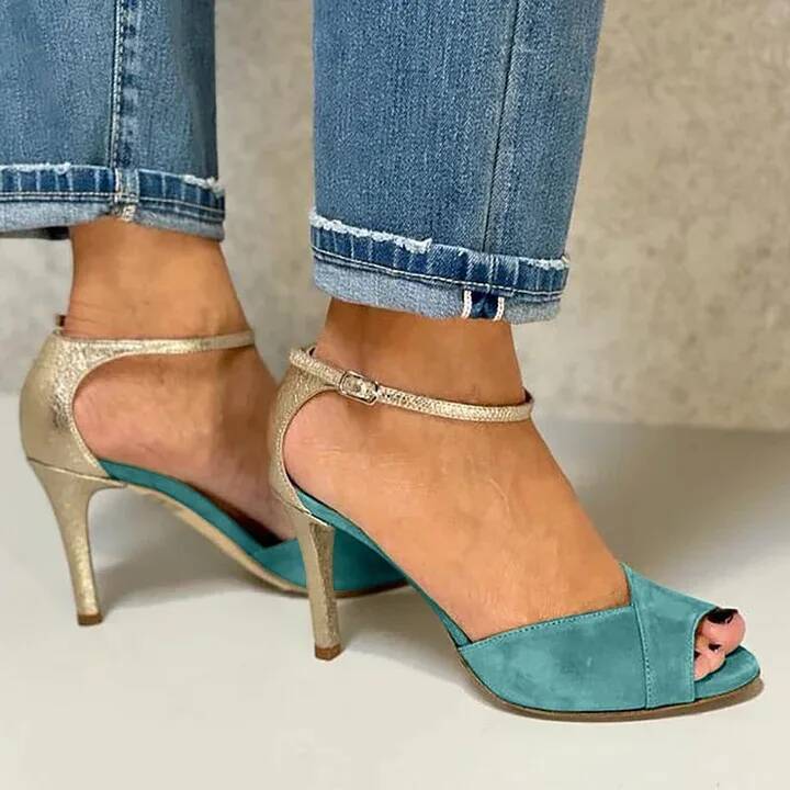

Stiletto High Heels Women s Shoes Open Toe Sexy Sandals 39 ціан