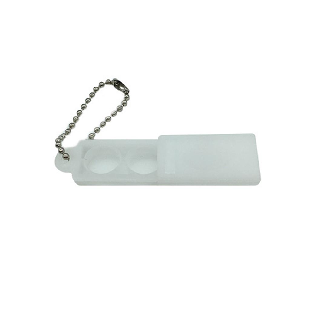 Portable Battery Carrying Case For Hearing Aid Cochlear Devices Dual Storage Compact PP Material Dustproof Design
