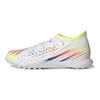 New PREDATOR Series Edge.3 Anti Slip Wear Resistant Low Top Kids' Soccer Shoes White Red Yellow Kids' GV8502