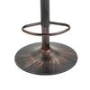 The Modern Bar Stool Set Consists of Two Adjustable Footstools, Suitable for Kitchens and Dining Rooms