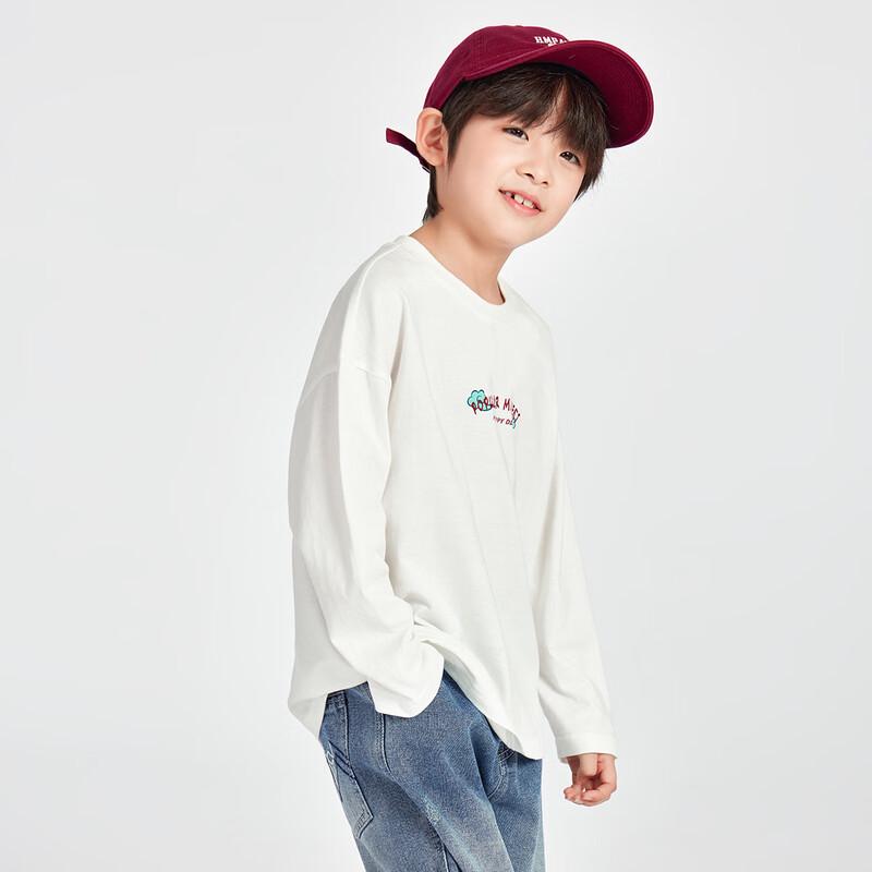 Boys  New Chinese Style Dragon Pattern Pure Cotton Long Sleeve T-shirt 110