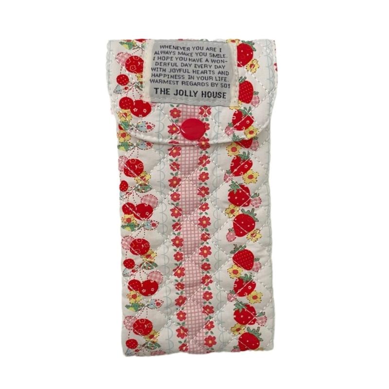 

Stylish And Practical Eyeglasses Storage Bag Portable And Durable Cloth Case For Commuting Or Traveling