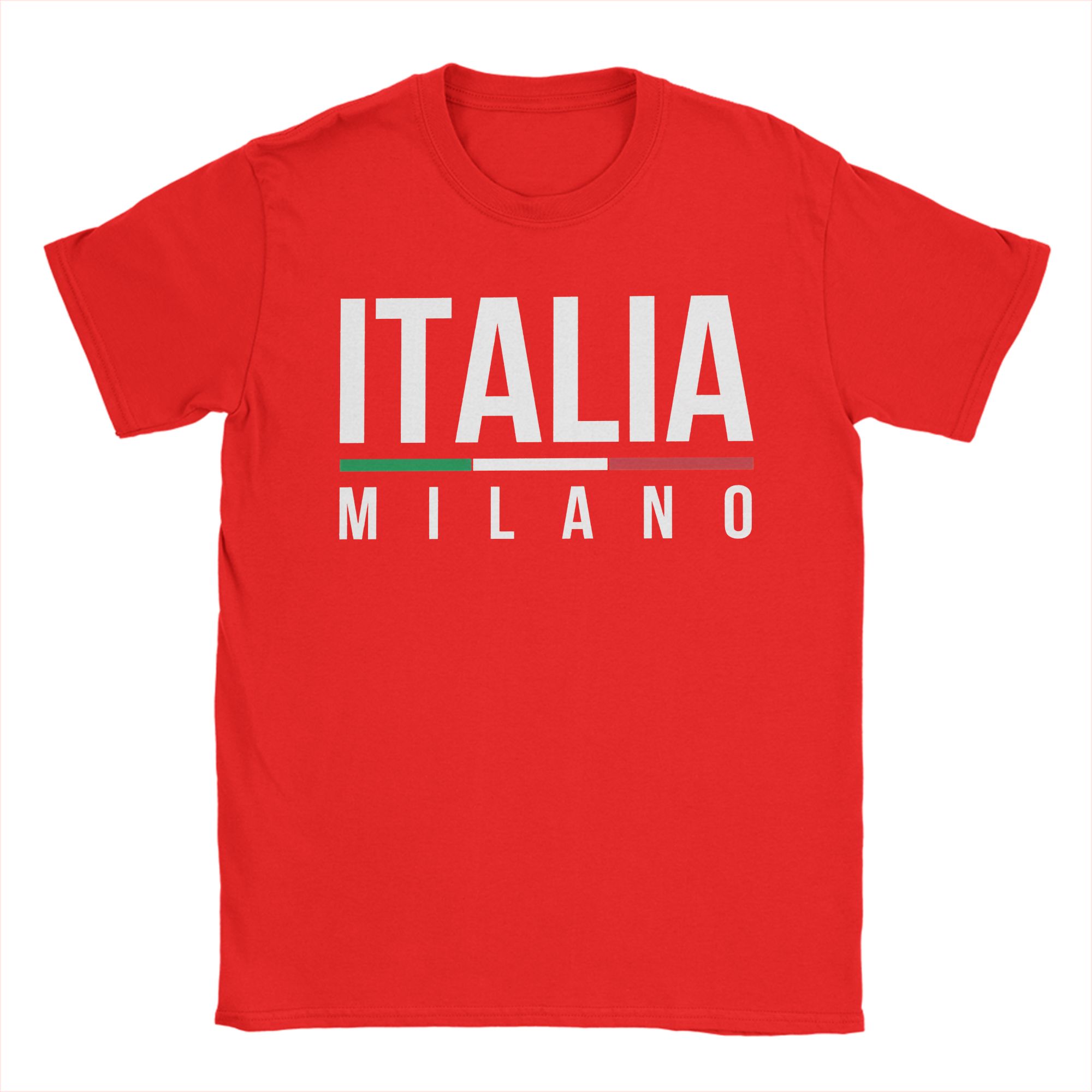 Milano Italia Italy T Shirt Summer Pure Cotton TShirts For Unisex Casual Tee Shirt Short Sleeve YK Fun Tees S