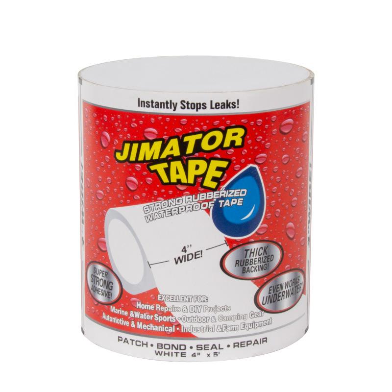 10x150cm Strong Leak Repair Tape PVC Pipe Crack Water Bucket Hole Patch Black Waterproof Adhesive Tape