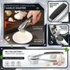 Manual Garlic Press and Peeler - Multifunction Kitchen Gadget for Garlic and Peeling