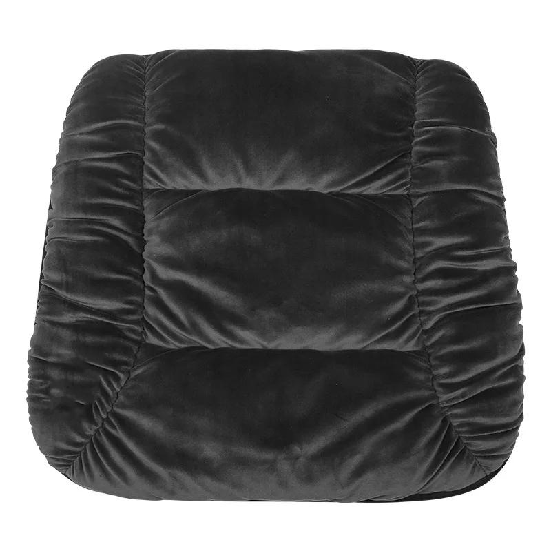 Universal Anti Slip Seat Cushion, Thickened and Warm, Winter Car Short Plush Car Seat Cushion Car Interior Accessories Cushion
