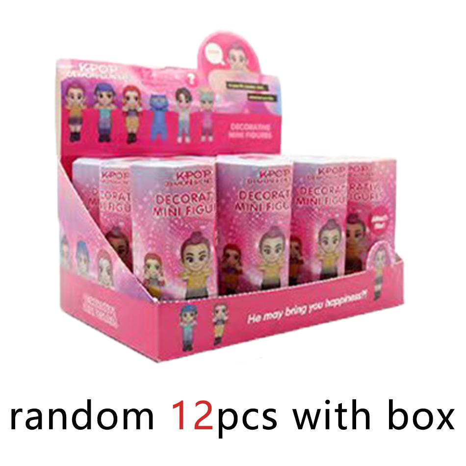 New Kpop Demon Hunters Sonn Angel Series Box Rumi Zoey Mira Rumi Figure Monster Hunt Girl Group Toy Phone Decoration Fans Gift