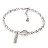 Elegant 2023 Women's Silver Bead Bracelet: Versatile & Trendy Light Luxury Jewelry