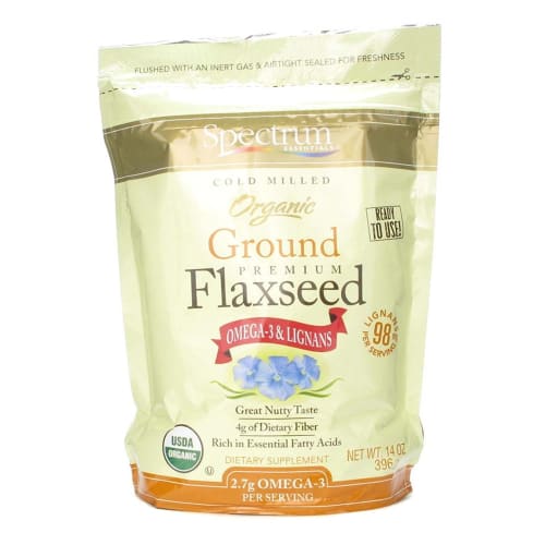 Spectrum Essentials Organic Flaxseed Powder (14oz) Ships Directly from Overseas