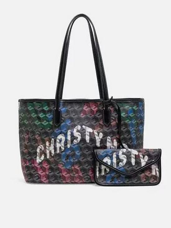 CHRISTY NG Graffiti-Print Große Vielseitige Tote & Umhängetasche für Mütter und Kinder