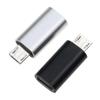 Adaptér Type-C na Micro USB OTG: Převodník z hliníkové slitiny pro zařízení Android a Apple
