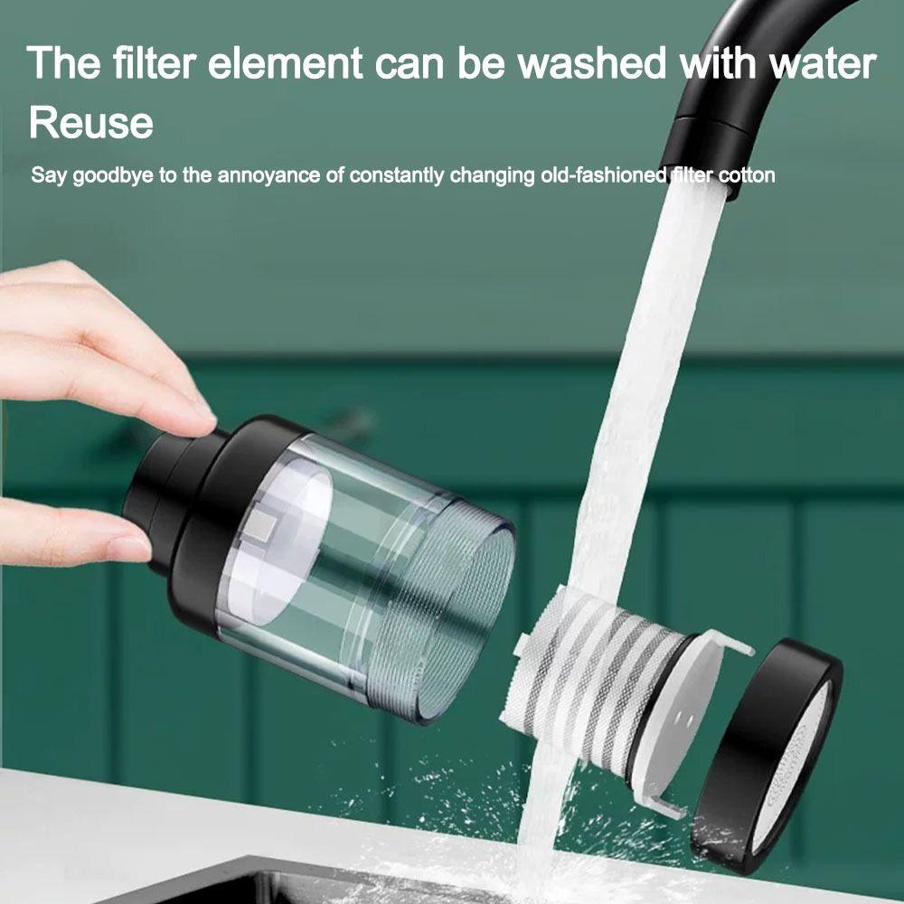 Splash-Proof Faucet 360 Degree Swivel Faucet Extender Durable Kitchen Faucet Purifier  Universal