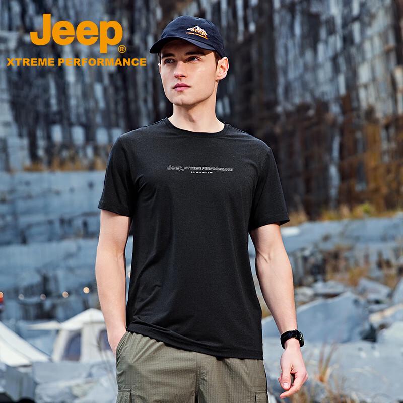 JEEP Men s Quick-Dry Breathable Sports T-Shirt L