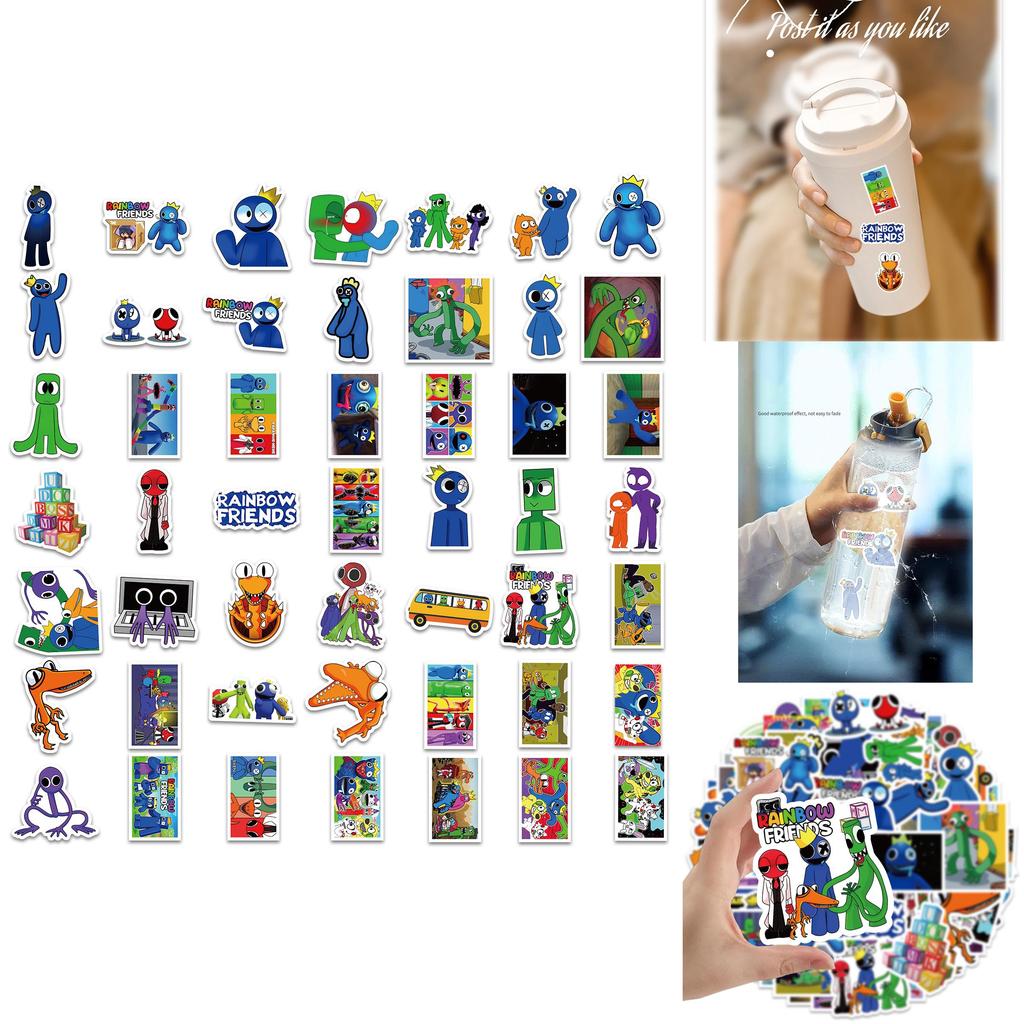 Decorate Your Luggage And More With Fun Roblox Rainbow Friends Stickers