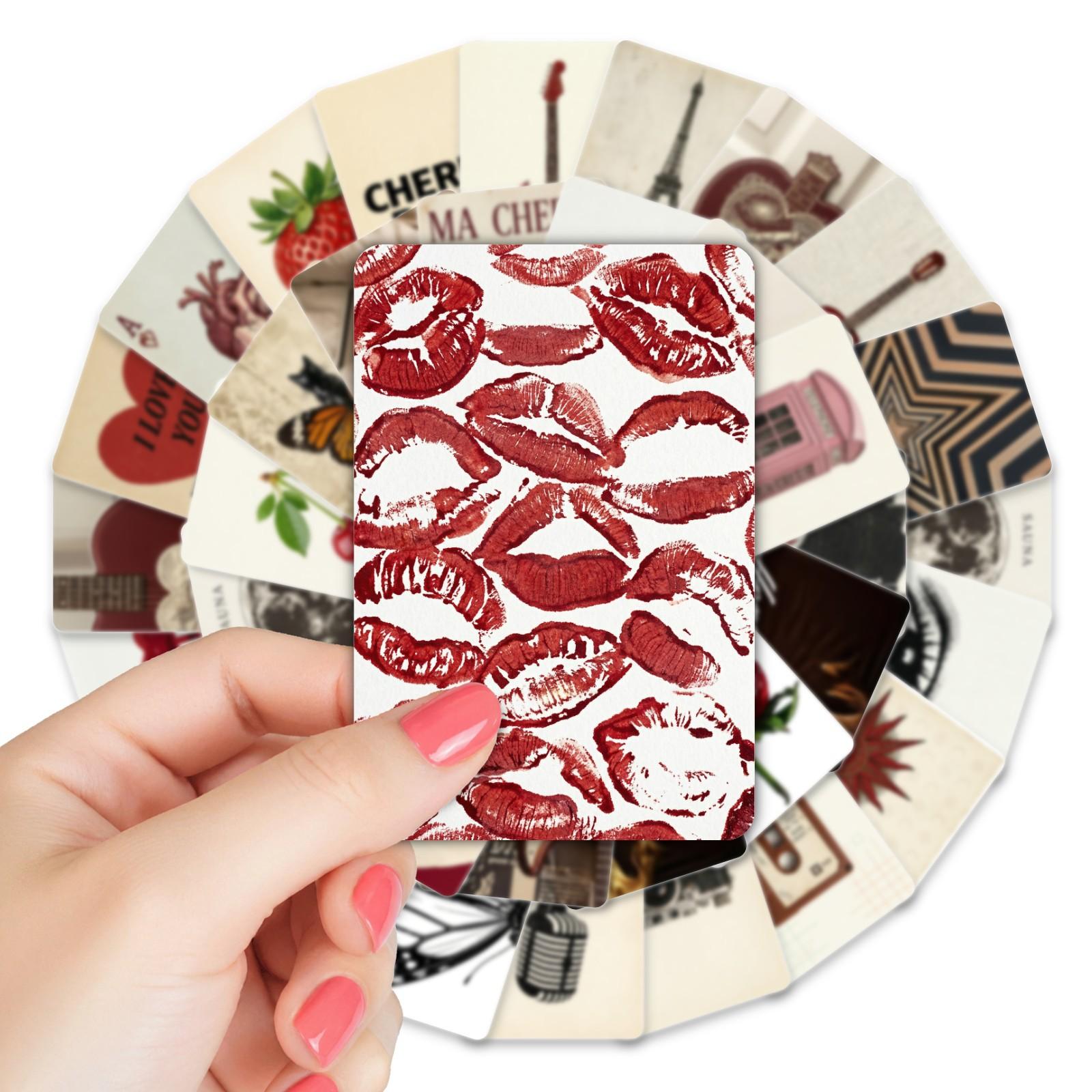 

36 Life Greeting Cards Holiday Wishes Souvenir Gifts Floral Cake Decoration Message Card Small Card RXHB0510