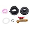 IBC Tote Adapter S60x6 Brass Water Nozzle For Garden Hose Garden Hose Connector