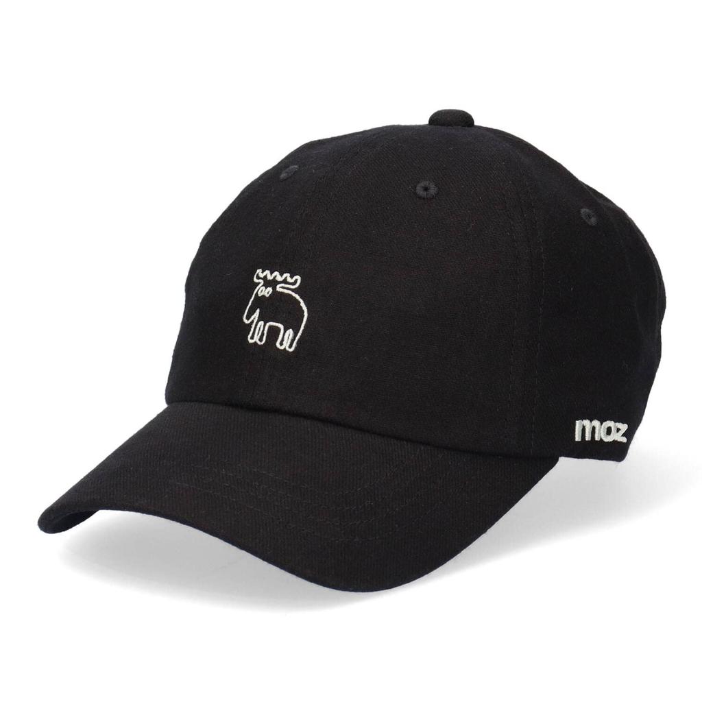Mozu Hemp Logo Cap (Black)