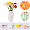 Pu Artificial Real Touch Fake Calla Lilies Lily Flower Wedding Party Home Decor