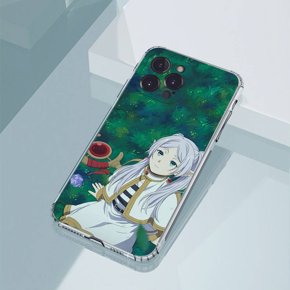 S-Sousou No F-Frieren Phone Case For iPhone12,16,11,14,13,17,15 Plus,Pro,Max,Plus,Transparent Cover