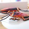 55-120cm New Creative Big Simulation 3D Cockroach Plush Toy Insect Pillow Realistic Stuffed Cushion Birthday Gift Cartoon
