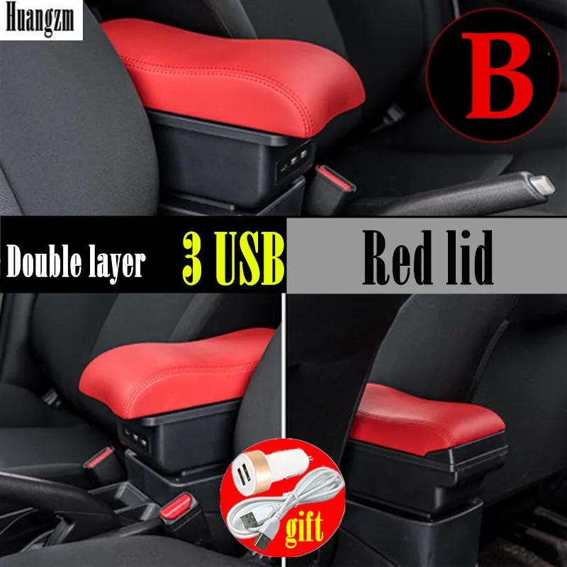 Car Armrest box For Opel Astra Armrest Box For Opel Astra H 2004-2014 Central storage Box with USB Interior Car Accessories