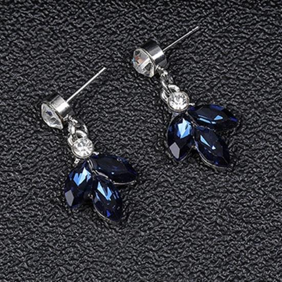 Luksusowe wiszące kolczyki geometryczne prezent ubierz się