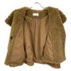 ETRE TOKYO 1221600017 Brown Faux Sheep Fur Jacket Jacket M BrownUsed