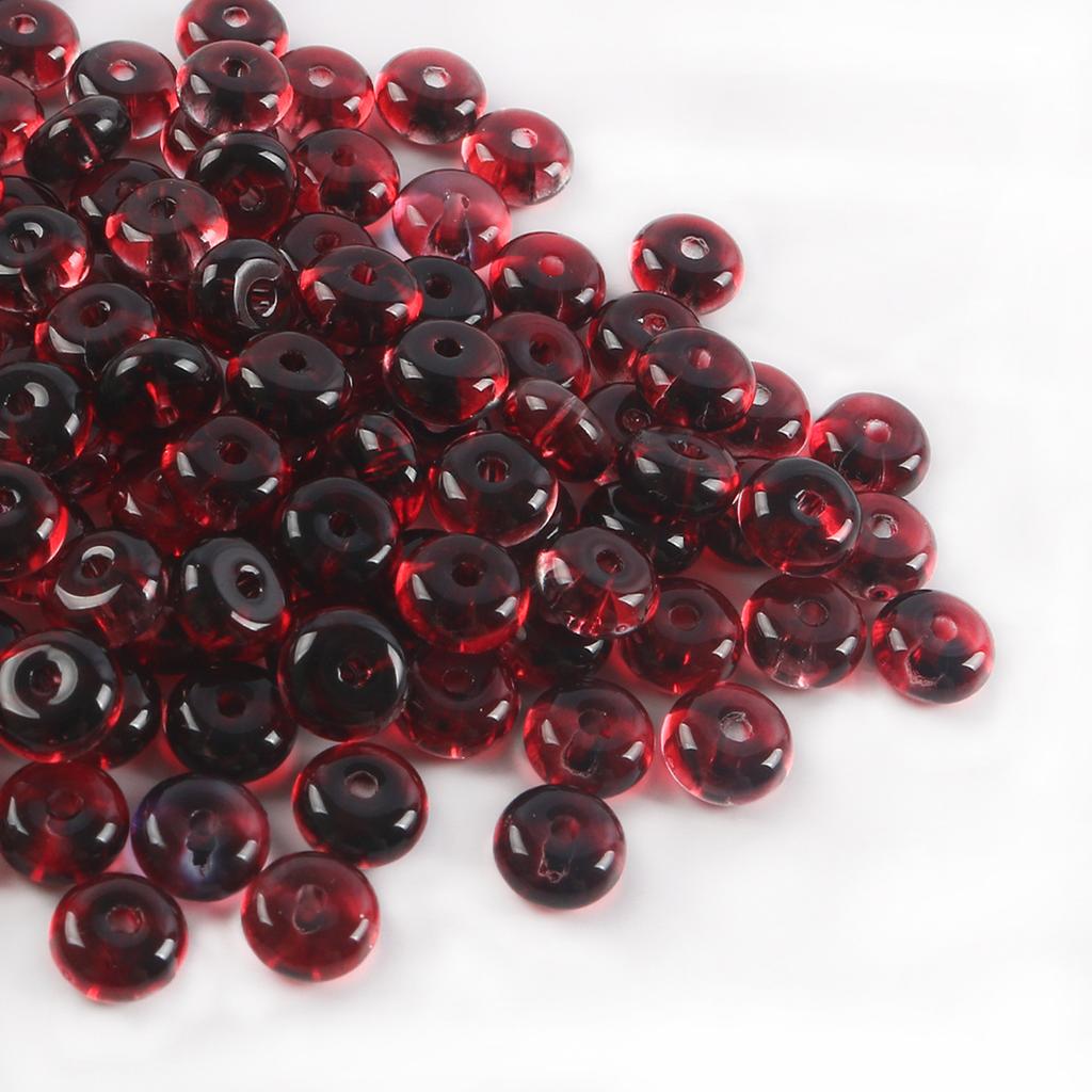 3X6Mm High-Quality Glass Rice Bead Abacus Loose Beads Diy Handmade Beaded Bracelet Necklace Jewelry Accessories