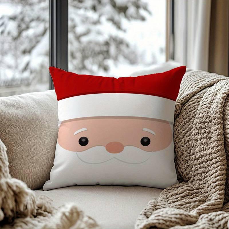 

Snowy Forest Pillowcase for Cozy HomeSuitable for sofa car bedroom decorative cushion cover pillow cover 16x16Inch